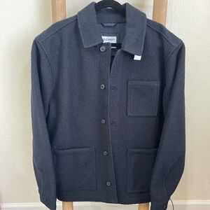 Old Navy Men's Charcoal Shirt Jacket
